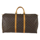 LOUIS VUITTON Monogram Keepall 55 Boston Bag M41424 LV Auth ep12315-2