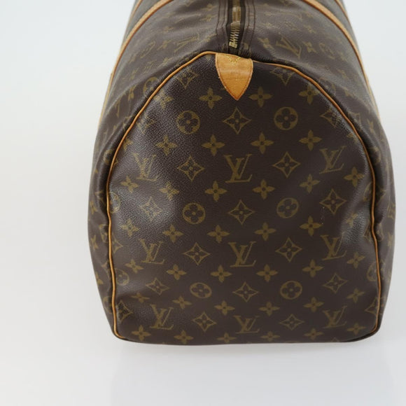 LOUIS VUITTON Monogram Keepall 55 Boston Bag M41424 LV Auth ep12315