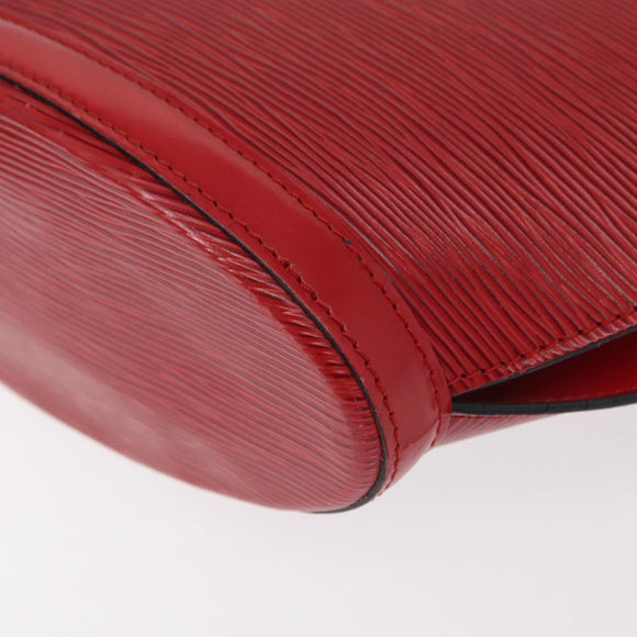 LOUIS VUITTON Epi Saint Jacques Shoulder Bag Red M52277 LV Auth ep12316