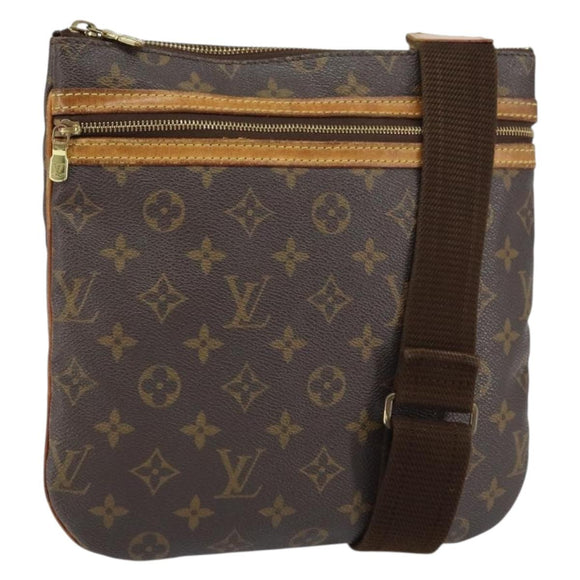 LOUIS VUITTON Monogram Pochette Bosphore Schultertasche M40044 LV Auth ep12317