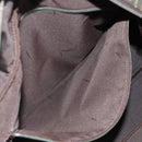FENDI Zucca Canvas Boston Bag Black Brown Auth ep12318-24