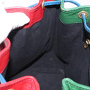 LOUIS VUITTON Epi Petit Noe Bag Tricolor Green Red blue M44147 LV Auth ep12319-18