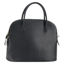 CELINE Hand Bag Leather Black Gold Auth ep12323-1