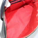 CELINE Hand Bag Leather Black Gold Auth ep12323-16