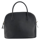 CELINE Hand Bag Leather Black Gold Auth ep12323-2