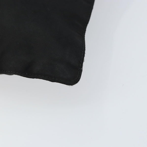 PRADA Shoulder Bag Nylon Silver Black Auth ep12326