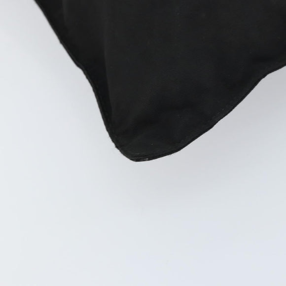 PRADA Shoulder Bag Nylon Silver Black Auth ep12326