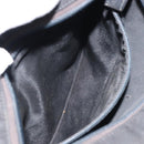 PRADA Shoulder Bag Nylon Silver Black Auth ep12326-22