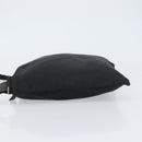 PRADA Shoulder Bag Nylon Silver Black Auth ep12326-4