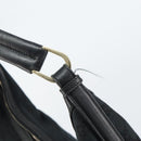 GUCCI GG Canvas Shoulder Bag Black Gold 001 4288 Auth ep12327-14