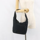 GUCCI GG Canvas Shoulder Bag Black Gold 001 4288 Auth ep12327-23