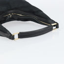 GUCCI GG Canvas Shoulder Bag Black Gold 001 4288 Auth ep12327-7