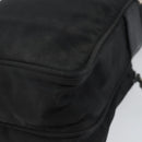 PRADA Shoulder Bag Nylon Silver Black Auth ep12328-16