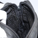 PRADA Shoulder Bag Nylon Silver Black Auth ep12328-20