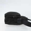 PRADA Shoulder Bag Nylon Silver Black Auth ep12328-3
