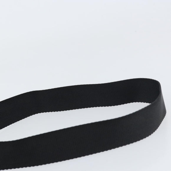 PRADA Shoulder Bag Nylon Silver Black Auth ep12328