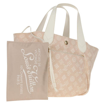 LOUIS VUITTON Monogram Beach Line Cabas Ipanema GM Bag Beige M95986 Auth ep12331