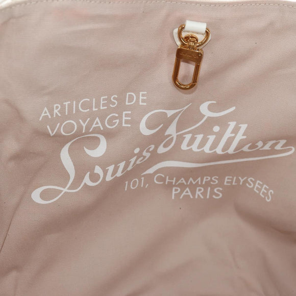 LOUIS VUITTON Monogram Beach Line Cabas Ipanema GM Bag Beige M95986 Auth ep12331