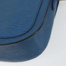 LOUIS VUITTON Epi Saint Cloud GM Shoulder Bag Toledo Blue M52195 LV Auth ep12333-16