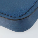 LOUIS VUITTON Epi Saint Cloud GM Shoulder Bag Toledo Blue M52195 LV Auth ep12333-17