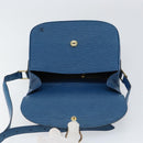 LOUIS VUITTON Epi Saint Cloud GM Shoulder Bag Toledo Blue M52195 LV Auth ep12333-19
