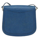 LOUIS VUITTON Epi Saint Cloud GM Shoulder Bag Toledo Blue M52195 LV Auth ep12333-2