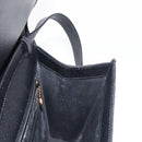 GUCCI Shoulder Bag Leather Canvas Black Gold 004 115 0289 Auth ep12335-19