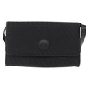 GUCCI Shoulder Bag Leather Canvas Black Gold 004 115 0289 Auth ep12335-13