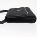 GUCCI Shoulder Bag Leather Canvas Black Gold 004 115 0289 Auth ep12335-4