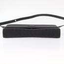 GUCCI Shoulder Bag Leather Canvas Black Gold 004 115 0289 Auth ep12335-5