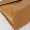 Christian Dior Hand Bag Leather Brown Gold Auth ep12336-11