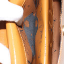 Christian Dior Hand Bag Leather Brown Gold Auth ep12336-20