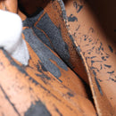 Christian Dior Hand Bag Leather Brown Gold Auth ep12336-21