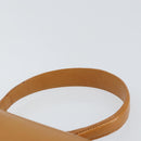 Christian Dior Hand Bag Leather Brown Gold Auth ep12336-8