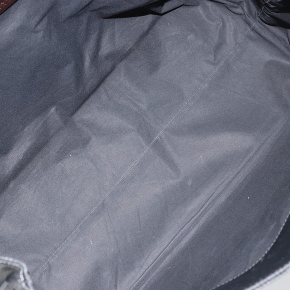 BOTTEGA VENETA Tote Bag Leather Black Gold Auth ep12337