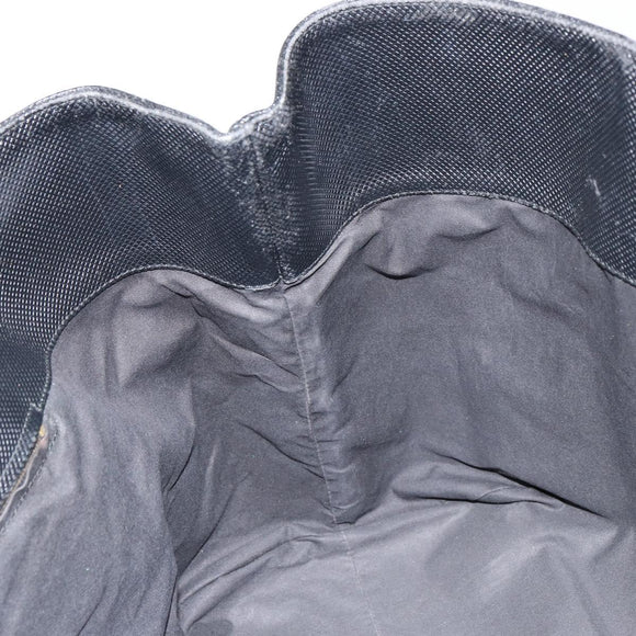 BOTTEGA VENETA Tote Bag Leather Black Gold Auth ep12337