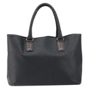 BOTTEGA VENETA Shopper Bag Leer Zwart Goud Auth ep12337-13