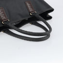 BOTTEGA VENETA Shopper Bag Leer Zwart Goud Auth ep12337-7