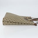 GUCCI GG Supreme Tote Bag PVC Beige Gold Auth ep12338-4