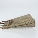 GUCCI GG Supreme Tote Bag PVC Beige Gold Auth ep12338-5