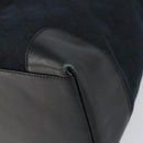 GUCCI GG Canvas Tote Bag Black Silver Auth ep12343-10