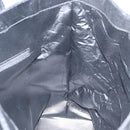 GUCCI GG Canvas Tote Bag Black Silver Auth ep12343-16