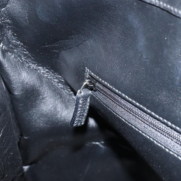 GUCCI GG Canvas Tote Bag Black Silver Auth ep12343