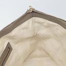 GUCCI Soho Tote Bag Leather Gray Gold 282307 Auth ep12345-18