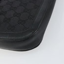 GUCCI GG Canvas Shoulder Bag Black Gold 001 4142 Auth ep12350-9