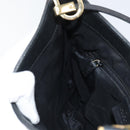 GUCCI GG Canvas Shoulder Bag Black Gold 001 4142 Auth ep12350-19
