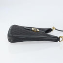 GUCCI GG Canvas Shoulder Bag Black Gold 001 4142 Auth ep12350-3