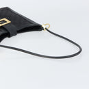 GUCCI GG Canvas Shoulder Bag Black Gold 001 4142 Auth ep12350-7