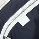 GUCCI Sherry Line Shoulder Bag Leather White Gold Red 130771 Auth ep12352-16