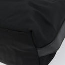 GUCCI Hand Bag Nylon Enamel Black Silver 000 0602 3754 Auth ep12353-16